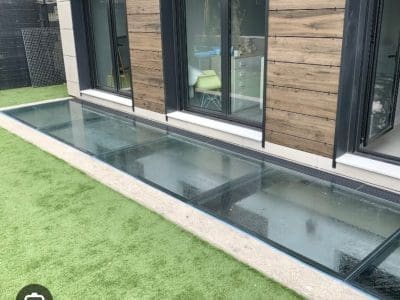 Techo de cristal para terraza